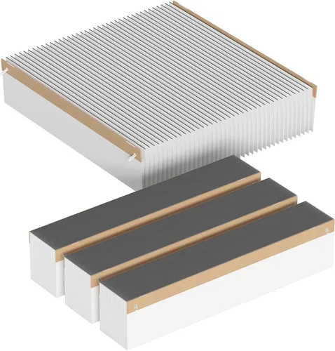 Miniatura 7 de 501 Filtro de repuesto para horno compatible con el purificador de aire AprilAire 5000 para toda la casa, 16 x 25 x 6 MERV 15, aire limpio y polvo