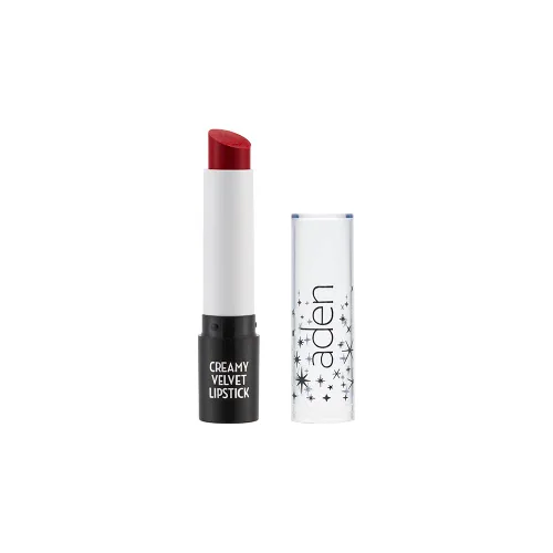 Miniatura 10 de aden Lápiz labial de terciopelo – altamente pigmentado – duradero e hidratante – no seco – cremoso y suave (01 Teddy)