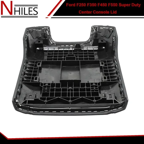 Miniatura 7 de NHILES Kit de Tapa de Consola Central Negra de Repuesto Compatible con F-250 Super Duty F-350 Super Duty F-450 Super Duty F-550 Super Duty 2011 2012