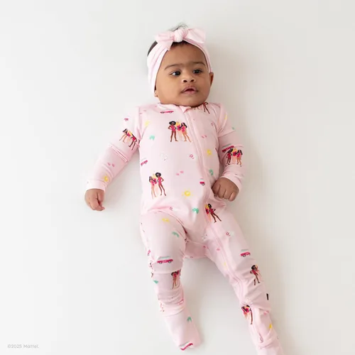 Miniatura 90 de KYTE BABY Pies unisex con cierre de cremallera, rayón hecho de bambú, 0-24 meses