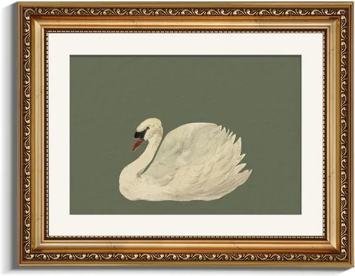 Miniatura 60 de VIYYIEA Arte de Pared con Marco Dorado Impresión en Lienzo Decoración del Hogar para Sala de Estar Mujeres Leyendo Cuadros para Dormitorio Baño