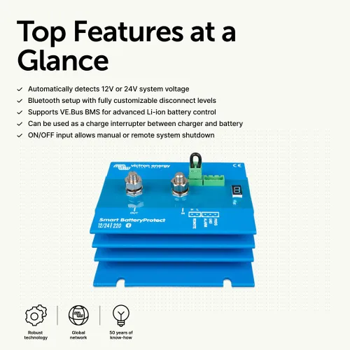 Miniatura 3 de Victron Energy Smart BatteryProtect 12/24-Volt 220 amp (Bluetooth)