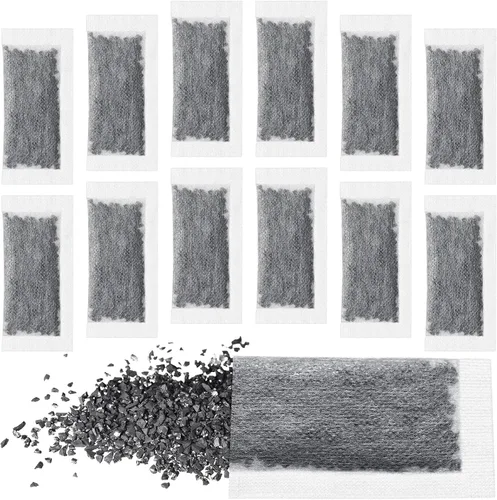 Miniatura 7 de Paquete de 48 filtros de destilador de carbón activado de repuesto, bolsas de filtro de carbón activado con cáscara de coco, compatibles con modelos