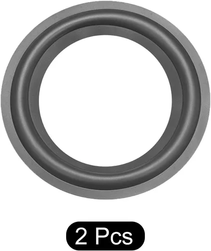 Miniatura 5 de Anillos envolventes con borde de espuma para altavoces, piezas de repuesto de anillos de subwoofer perforados de goma
