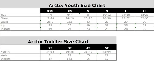 Miniatura 3 de Arctix Limitless - Overol unisex con parte superior de forro polar, para niños