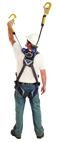 Miniatura 2 de 3M - 3101277 DBI-SALA Nano-Lok 6' Dyneema Poliéster Cinta Autoretráctil de Línea de Vida con Ganchos de Aluminio para Barras de Acero