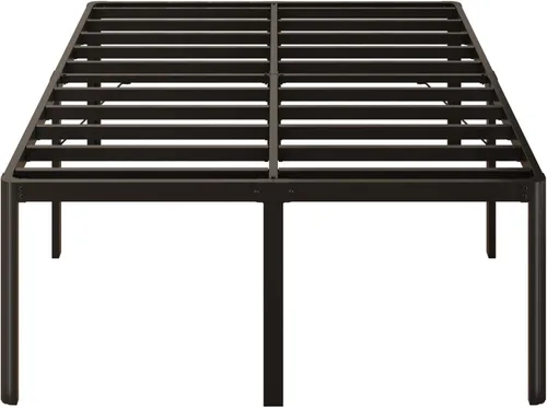 Miniatura 15 de Yicensen Marco de cama individual de 20 pulgadas, patas de esquina redondeadas, plataforma resistente, marco de cama de metal individual para niños