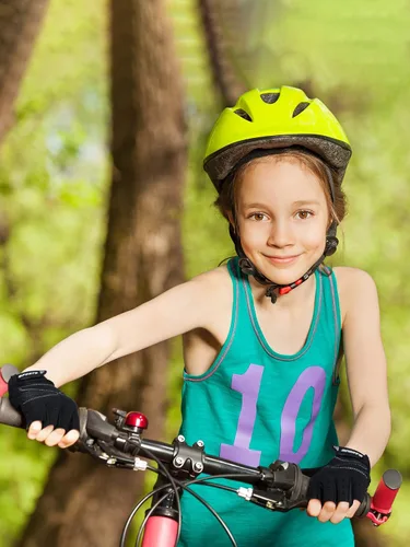 Miniatura 2 de SATINIOR - 3 pares de guantes de medio dedo para niños, guantes de ciclismo antideslizantes con gel, ajustables, para niñas y niños