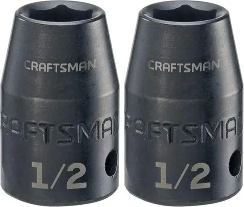 Miniatura 3 de Llave de impacto poco profundo CRAFTSMAN, SAE, accionamiento de 1/2 pulgada, 7/16 pulgadas (CMMT15849)