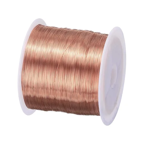 Miniatura 93 de MECCANIXITY - Alambre magnético de calibre 46 AWG - 0.04mm Hilo de cobre esmaltado - Bobina de alambre magnético de 14669 pies (4471m) - 50g Grado F