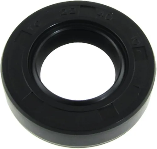 Miniatura 23 de uxcell Caucho doble de los labios del sello de aceite del eje rotatorio métrico 49.2x82.0x16.4 ft m TC, negro
