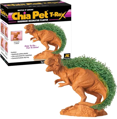 Miniatura 11 de Chia Pet Bear Cub con paquete de semillas, maceta decorativa de cerámica, fácil de hacer y divertido de cultivar, regalo novedoso, perfecto