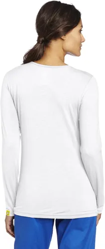 Miniatura 2 de WonderWink - Camiseta de manga larga para mujer