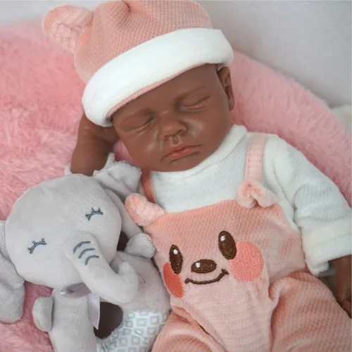 Muñeca de bebé Reborn de 12 pulgadas, muñeca de cuerpo completo de silicona, muñecas de bebé Reborn de silicona de cuerpo completo, recién nacida en