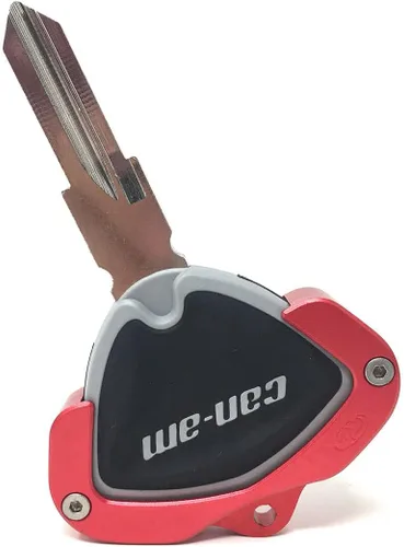 Llavero para CAN AM Spyder F3 RT RT-S ST RSi Accesorio Cubierta Del Agujero De La Llave Rojo Rojo sin correa