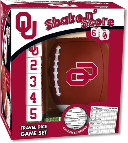 Miniatura 8 de Masterpieces Juego de dados Texas A&M Aggies Shake N' Score - Juego de viaje coleccionable - A partir de 12 años