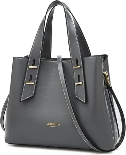 Miniatura 16 de LAORENTOU Monederos de cuero de vaca y bolso pequeño para mujer, bolso de mano para mujer, bolso de hombro para el día de la madre Designer