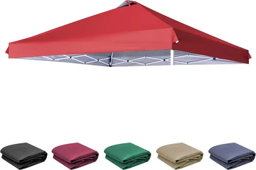Miniatura 26 de SCOCANOPY Parte superior de repuesto con ventilación de aire para marco de toldo de 10x10, SOLO cubierta de toldo, (Turquesa)