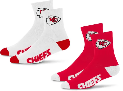 Miniatura 10 de For Bare Feet Calcetines quarter NFL unisex para adultos