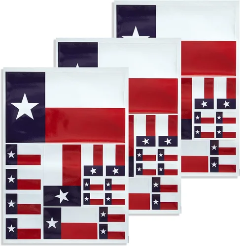 Miniatura 24 de CANTENDO Paquete de 3 calcomanías de bandera de Israel, calcomanías reflectantes de vinilo para automóvil, calcomanías impermeables para parachoques