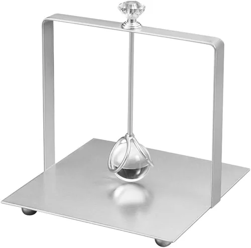 Miniatura 8 de Servilletero, soporte de metal para pañuelos de mesa con asa, soporte rústico para servilletas negro/dorado/plateado para cocina, hotel, cafetería