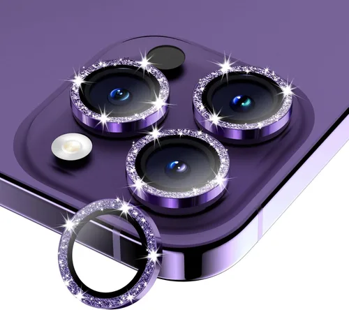 Protector de lente de cámara para iPhone 17 Pro Max/17 Pro/16 Pro Max/16 Pro/15 Pro Max/15 Pro/14 Pro Max/14 Pro, cubierta individual de metal de
