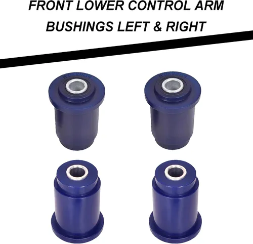 Miniatura 4 de AUTOACER - Kit completo de bujes de brazo de control superior e inferior delantero 8 piezas en poliuretano de alta calidad (PU) para QX56, QX80