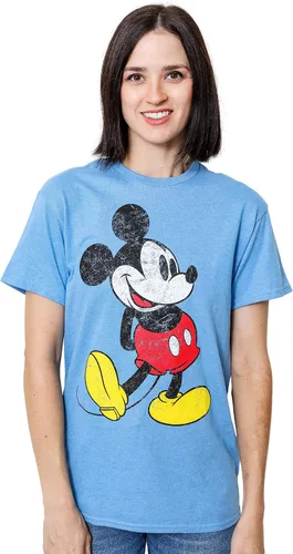 Miniatura 3 de Disney Mickey Mouse - Camiseta clásica envejecida vintage de pie
