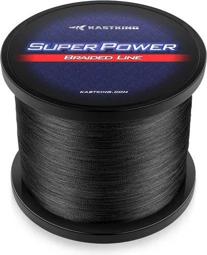 KastKing Hilo de pescar trenzado superpotente –Sedales trenzados resistentes a la abrasión –Superlínea increíble – Cero estiramiento – Pequeño