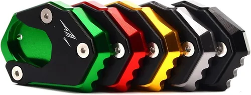 Miniatura 2 de Soporte CNC Soporte lateral Placa de extensión para Kawasaki Z650 Z900 Z900RS 2017 2023 Z800 Z1000 Z1000SX 2011 2019 (color : A negro)