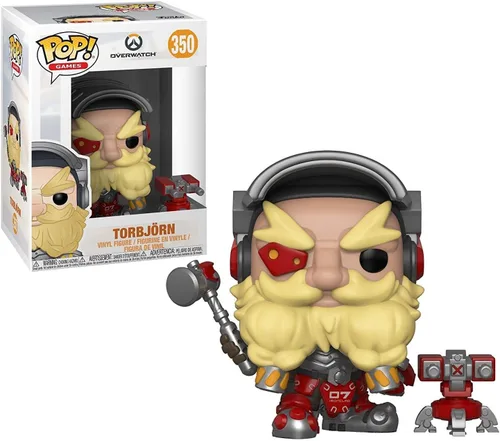 Funko Pop Games: Overwatch - Figura coleccionable Torbjörn, multicolor