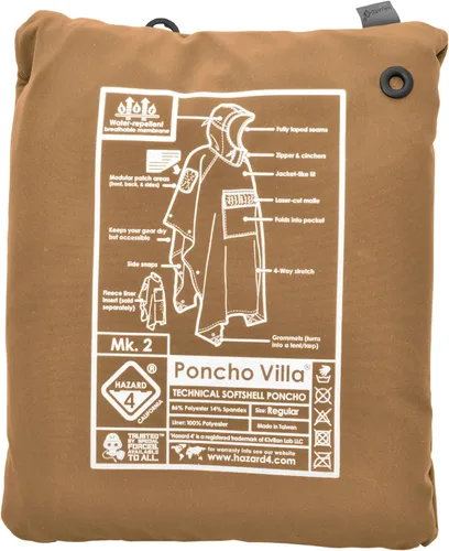 Miniatura 9 de HAZARD 4 PonchoVilla Classic - Poncho técnico softshell original