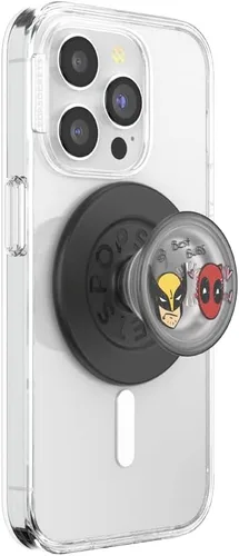 Miniatura 13 de PopSockets - Agarre para teléfono con soporte expandible, agarre adhesivo, esmalte - Mighty Thor