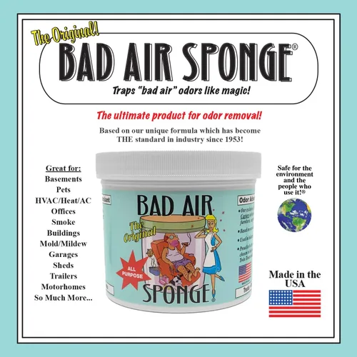 Miniatura 2 de Bad Air Sponge Contenedor de 2 libras (3002N), azul