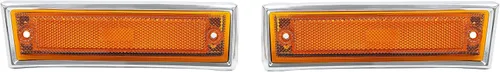 Miniatura 4 de KUAFU Luz de marcador lateral de guardabarros delantero compatible con Chevy/GMC C/K Series 1981-1991/Suburban/Blazer/Jimmy Reemplazo para GM2551107