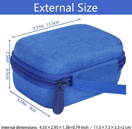 Miniatura 5 de Estuche resistente impermeable para cámara digital Kodak PIXPRO WPZ2, azul, protección para cámara de video impermeable