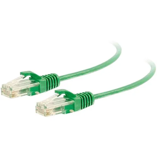 Miniatura 38 de C2G/Cables to Go 27872 Cable de red Ethernet cruzado Cat6 sin blindaje (UTP) sin enganche, amarillo (2,13 metros/7 pies)