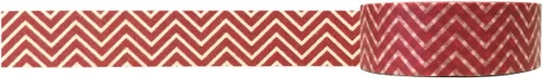 Miniatura 2 de allydrew Cinta adhesiva decorativa Washi, banda de rodadura granate