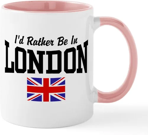 Miniatura 42 de CafePress Born American, British By Hea Taza de café de cerámica de 11 oz (11.0 fl oz)