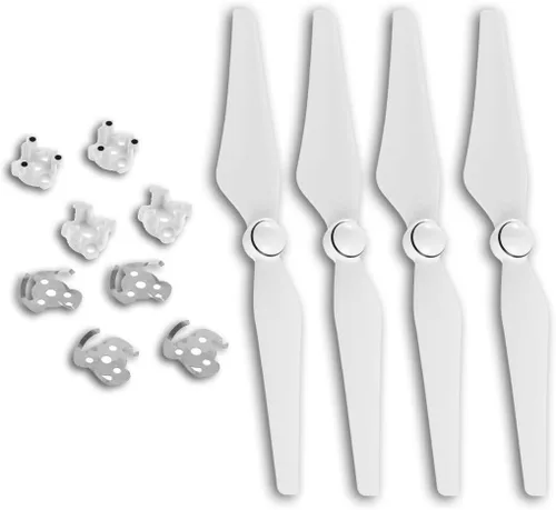 Miniatura 3 de SSE 9450S Accesorios de hélices de liberación rápida + placa de montaje de hélice para DJI Phantom 4 Quadcopters (gris)