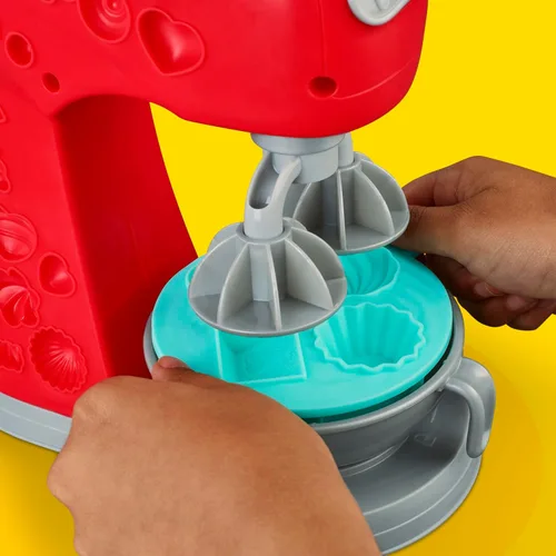 Miniatura 5 de Play-Doh Kitchen Creations Juego de Mezclador Mágico, Mezclador de Juguete con Accesorios de Cocina de Juguete, Artes y Manualidades para Niños de 3