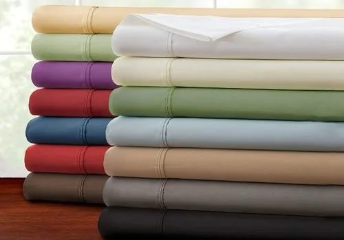 Miniatura 3 de Celine Linen® 1800 Series juego de sábanas, en 4 piezas, de lujo, alta calidad, resistentes a las arrugas y a la pérdida de color, sábanas