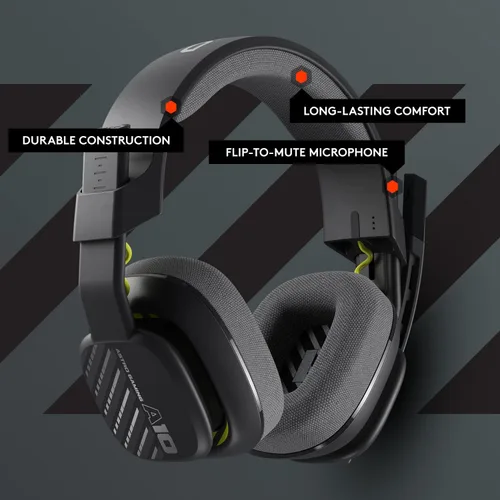 Miniatura 9 de Logitech G Astro A10 Gen 2 Cross-Platform Wired Gaming Headset for PlayStation 5/4, Xbox S X, Nintendo Switch, PC: 3.5mm Headphone Jack, 32mm