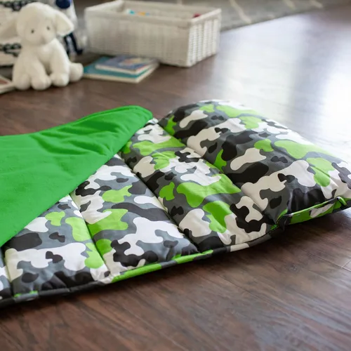 Miniatura 6 de Wildkin Kids Nap Mat with Pillow for Boys & Girls – Soft & Cozy Toddler Sleep Mat for Daycare, Preschool, Kindergarten & Travel, Ages 3–7, Machine