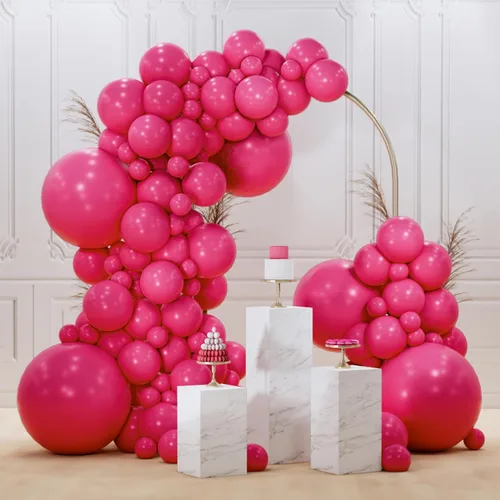 Miniatura 24 de PartyWoo Globos Negros 145 piezas Diferentes Tamaños de 18 12 10 5 Pulgadas Kit de Arco de Globos Negros Guirnalda para Baby Shower Cumpleaños