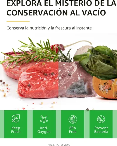 Miniatura 4 de Syntus Bolsas selladoras al vacío, paquete de 6 rollos de 3 rollos de 11 pulgadas x 20 pies y 3 rollos de 8 x 20 pies de grado comercial sin BPA