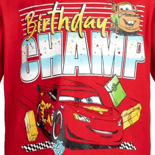 Miniatura 2 de Disney Mickey Mouse Pixar Toy Story Cars Lion King - Camiseta de cumpleaños para niños grandes