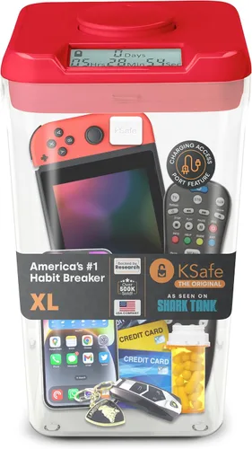 Miniatura 18 de Kitchen Safe: El Recipiente con Bloqueo por Tiempo, Cárcel para Celular, Caja de Bloqueo para Medicamentos, Rompe Malos Hábitos, Deja de Fumar, Deja