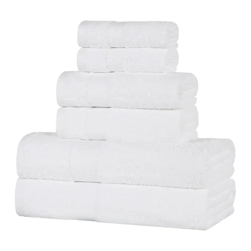 Miniatura 66 de SUPERIOR Kendell - Juego de 4 toallas de baño de algodón egipcio, absorbentes, para la ducha, artículos esenciales para el spa, toallas grandes
