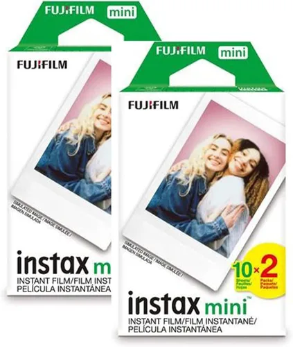 Fujifilm Instax Mini - Película instantánea, 2 x 10 fotos X 2 paquetes (Total 40 fotos) Set de valor